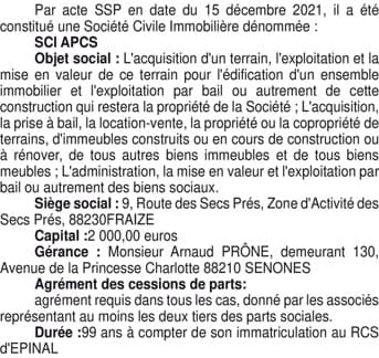 Contenu publication