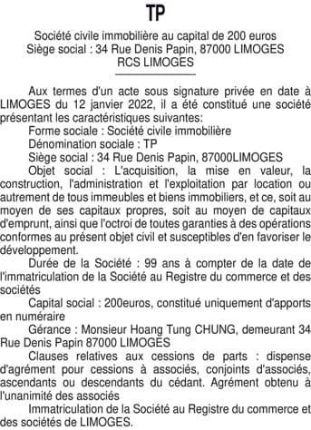 Contenu publication