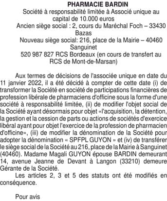 Contenu publication