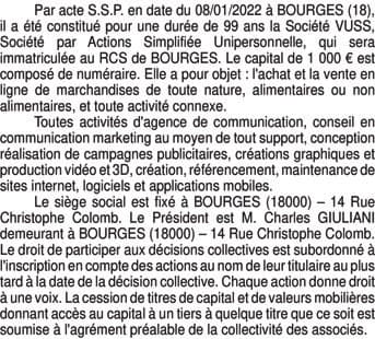 Contenu publication