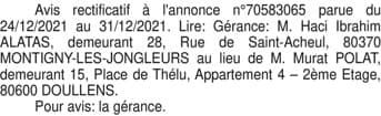 Contenu publication