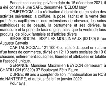Contenu publication
