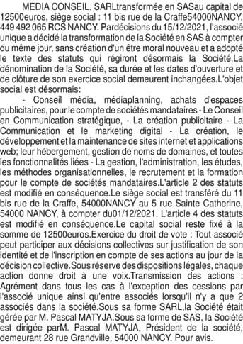 Contenu publication