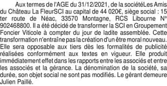 Contenu publication