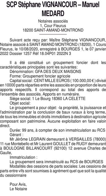 Contenu publication