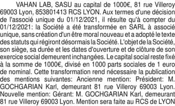 Contenu publication