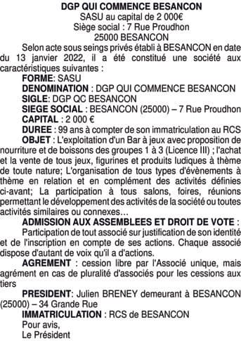 Contenu publication