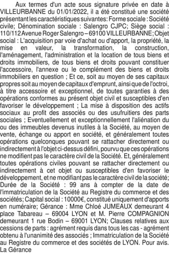 Contenu publication
