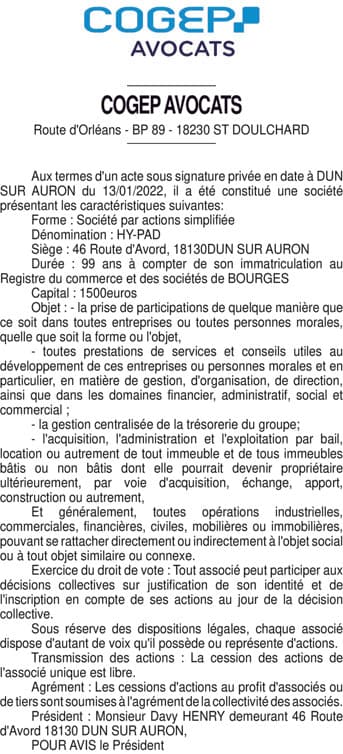 Contenu publication