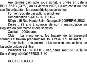 Contenu publication