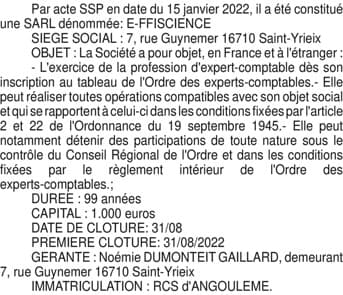 Contenu publication