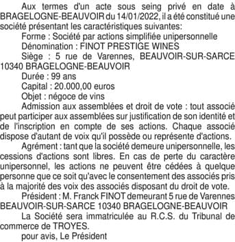 Contenu publication