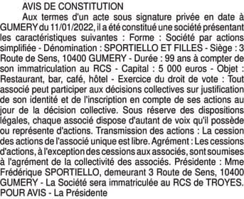 Contenu publication