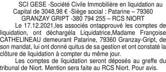 Contenu publication