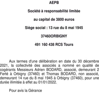 Contenu publication