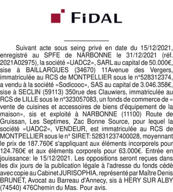 Contenu publication