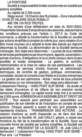 Contenu publication