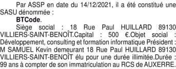 Contenu publication