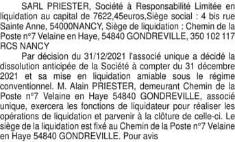 Contenu publication