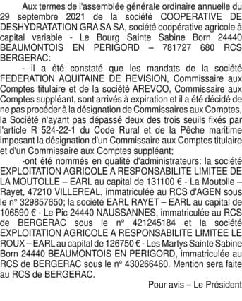 Contenu publication