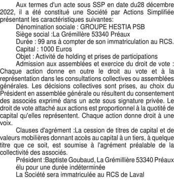 Contenu publication
