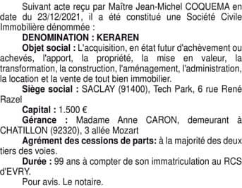 Contenu publication