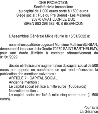 Contenu publication