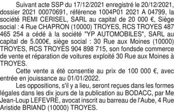 Contenu publication
