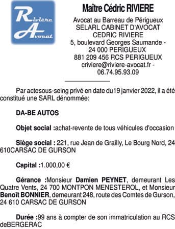 Contenu publication
