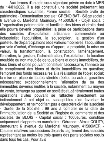 Contenu publication