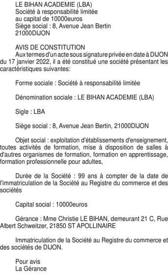 Contenu publication