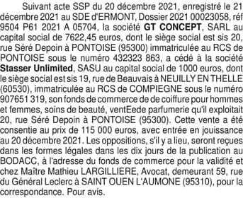 Contenu publication