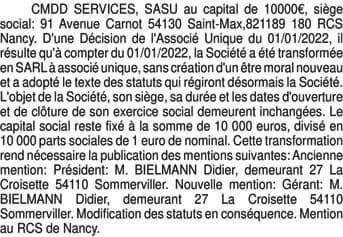 Contenu publication