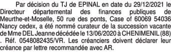 Contenu publication