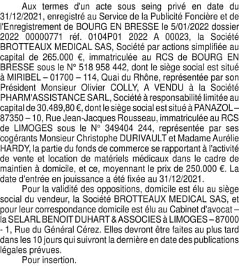 Contenu publication