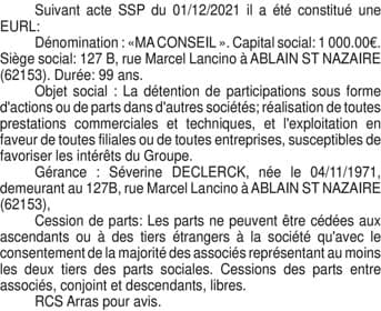 Contenu publication
