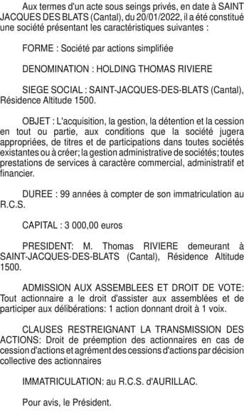 Contenu publication