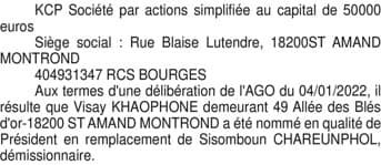 Contenu publication