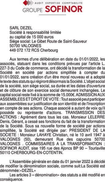 Contenu publication
