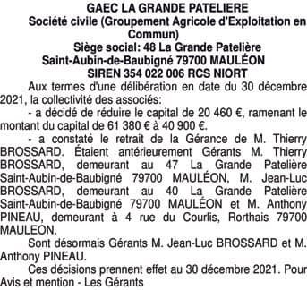 Contenu publication