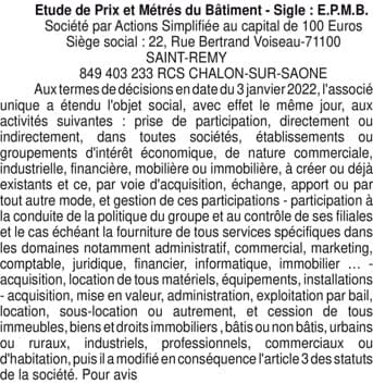 Contenu publication