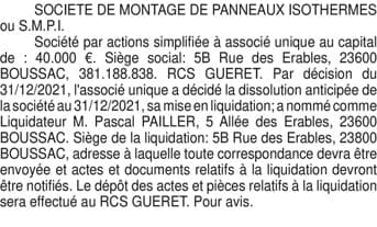 Contenu publication