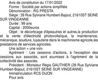 Contenu publication