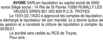 Contenu publication
