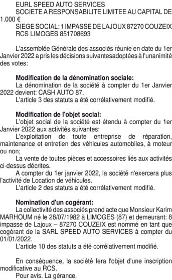 Contenu publication