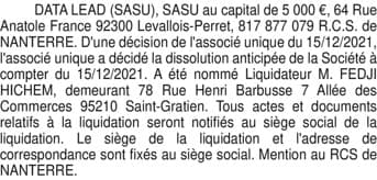 Contenu publication