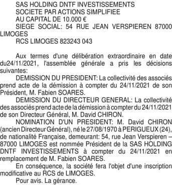Contenu publication