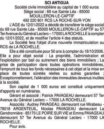 Contenu publication