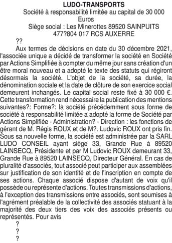 Contenu publication