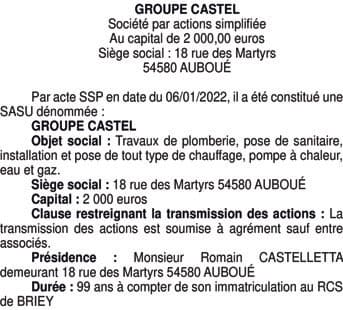 Contenu publication